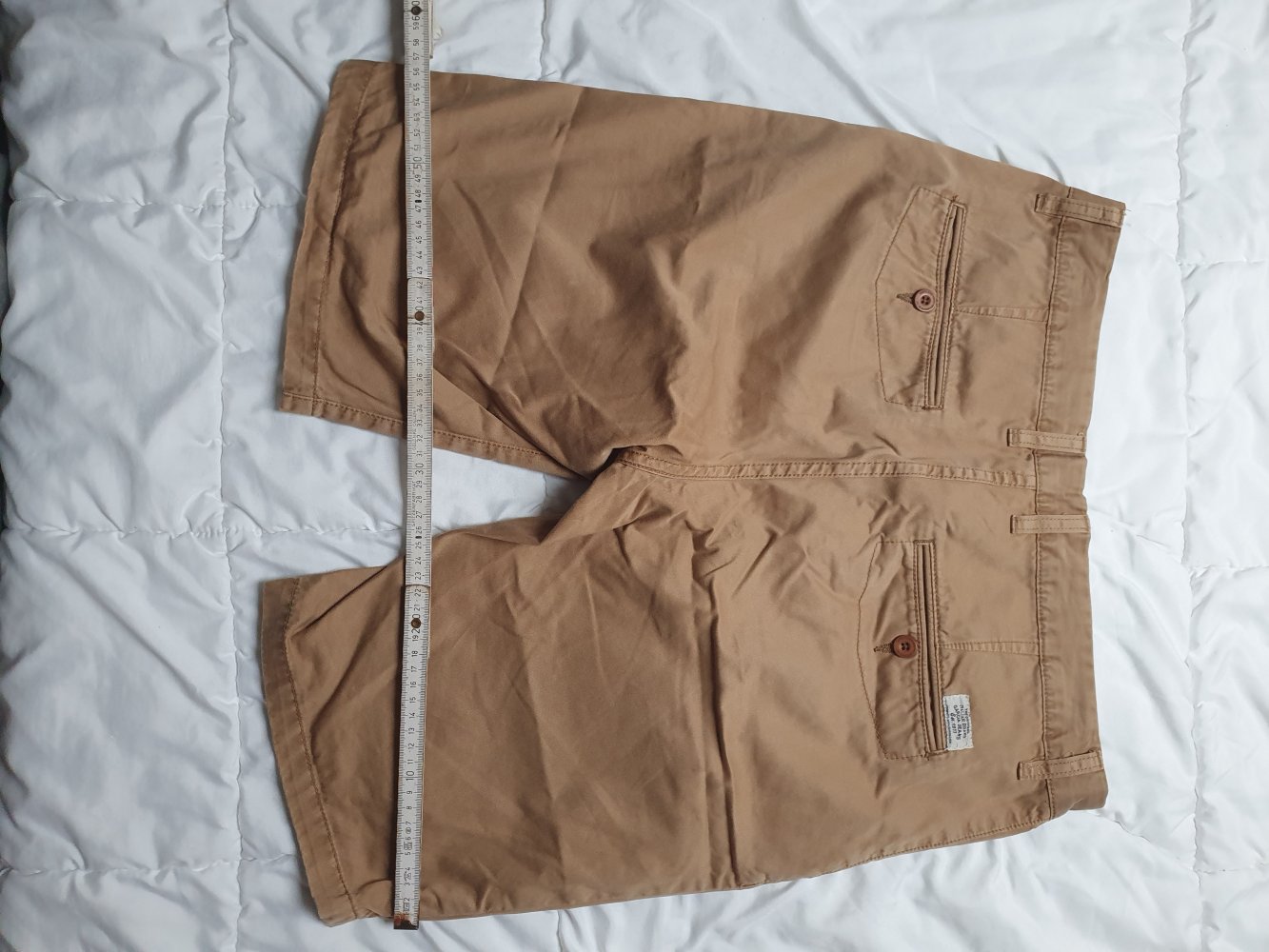 kurze Hose Shorts in beige Braun von Garcia Jeans in Größe M