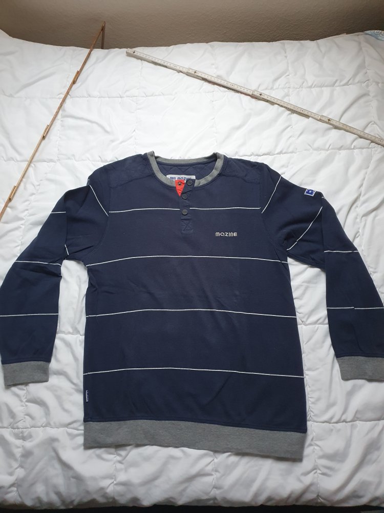Mazine Pullover blau M 