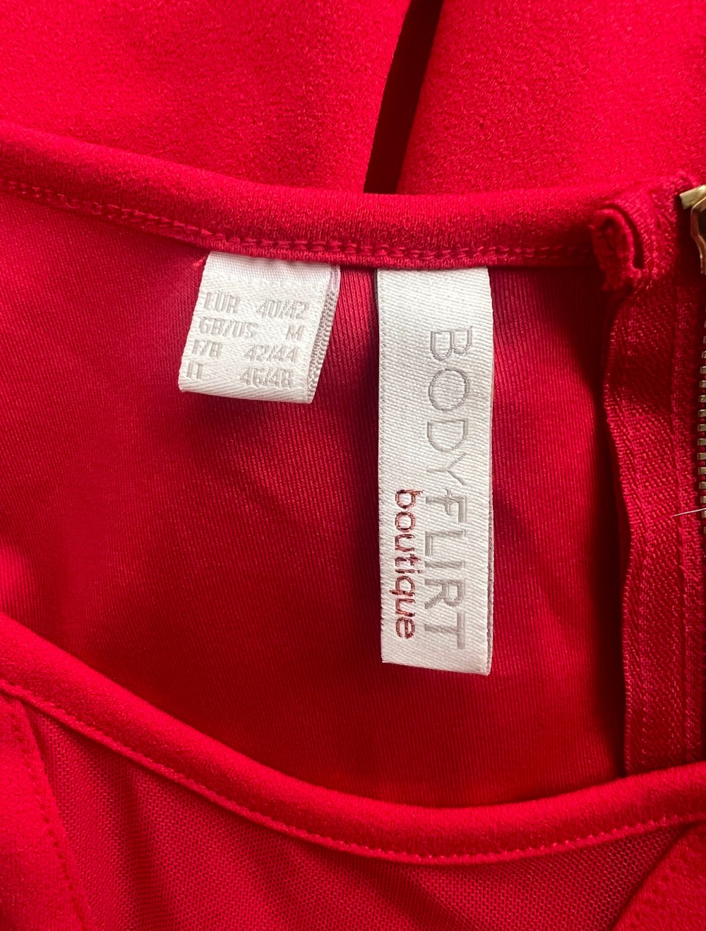 Kleid rot Gr. 40/42