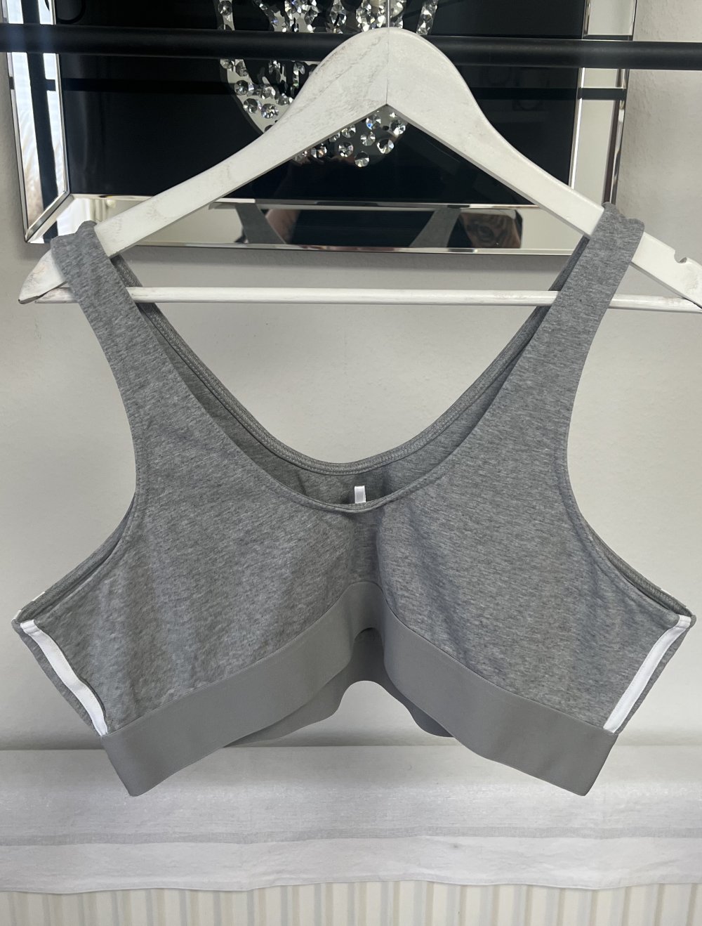 Adidas Sport BH Gr. 2XL - grau