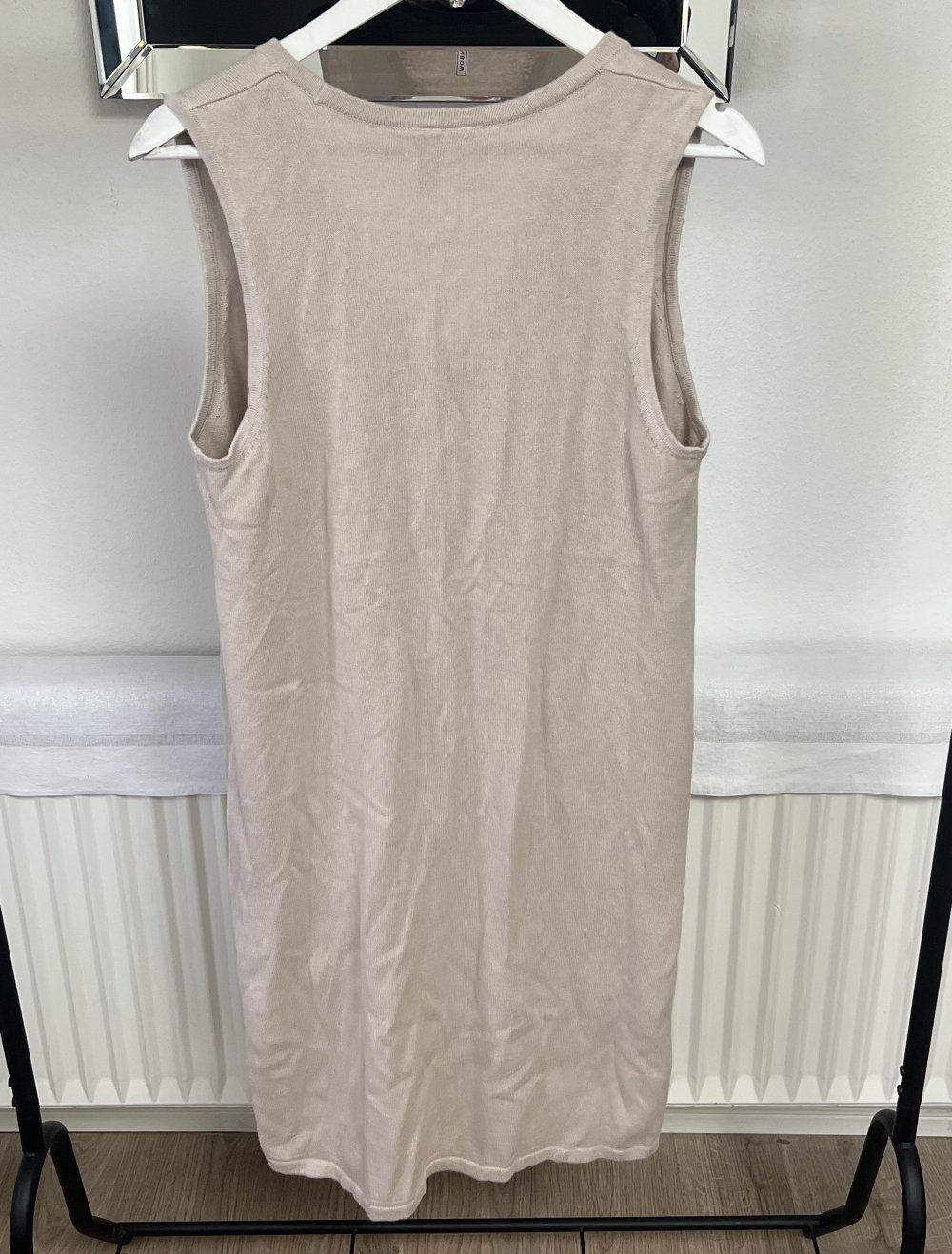 Long Weste beige Gr. 40/42