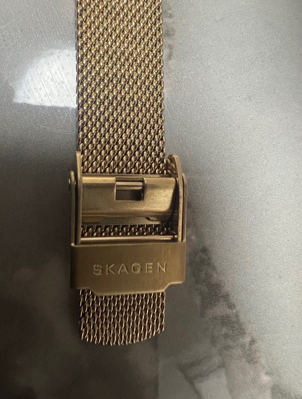 Skagen Damen Uhr gold