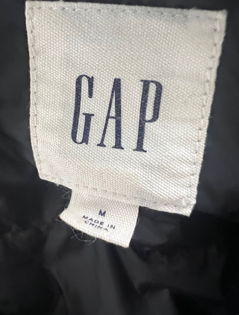 GAP Steppweste Gr. M schwarz