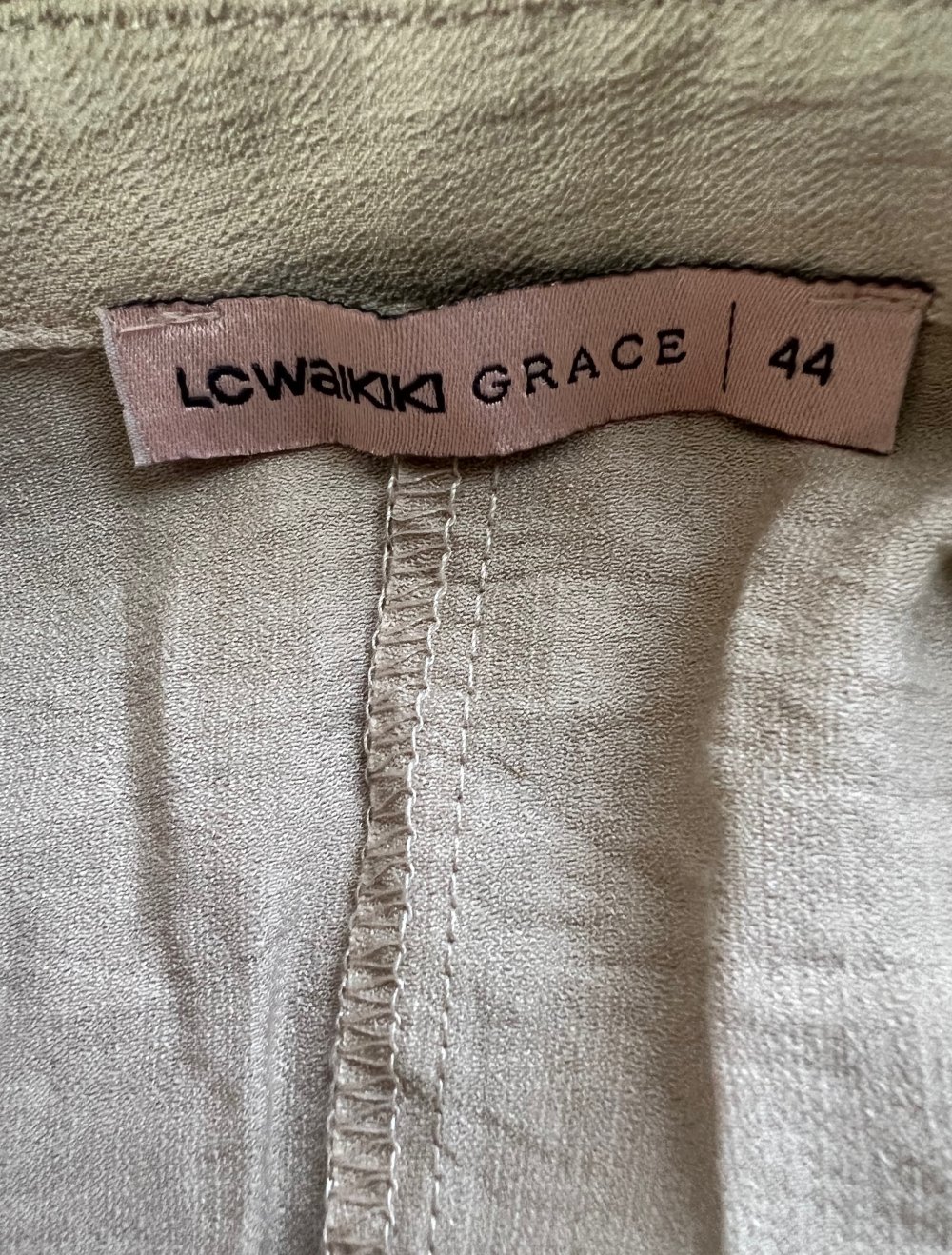 Sommerkleid beige Gr. 44