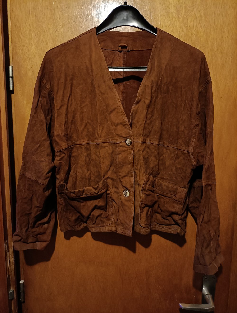 Kunstlederjacke ohne Label