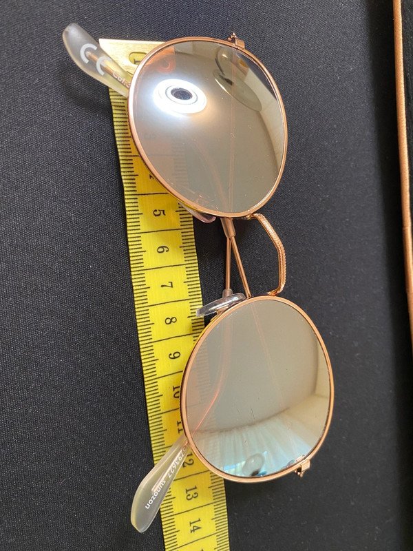 Sonnenbrille sunozone verspiegelte Gläser glänzend gold