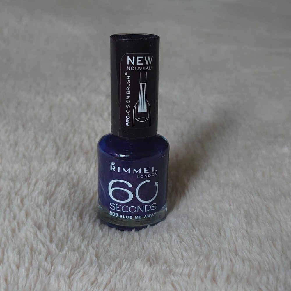 Nagellack Rimmel London 809 Blue me away neu