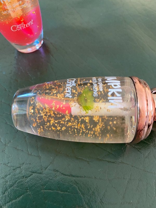 Lipgloss Pflege Pumpkin Patch Glitzer Blumen Farbe verändern