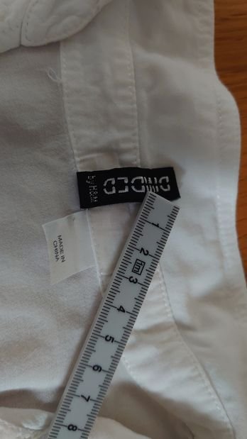 Bluse  H&M Divided weiß creme  Größe 40 Vintage YK2 