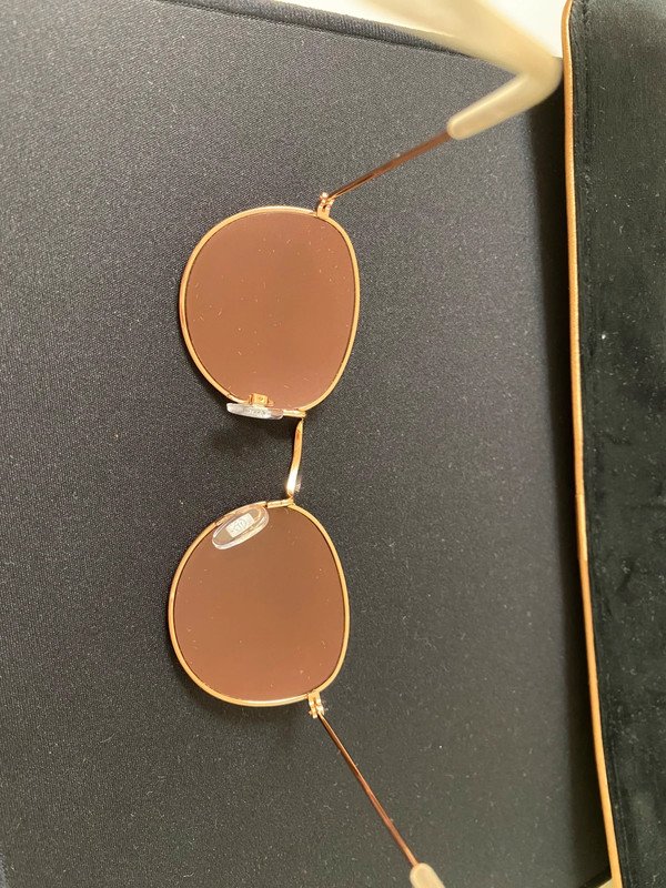 Sonnenbrille sunozone verspiegelte Gläser glänzend gold