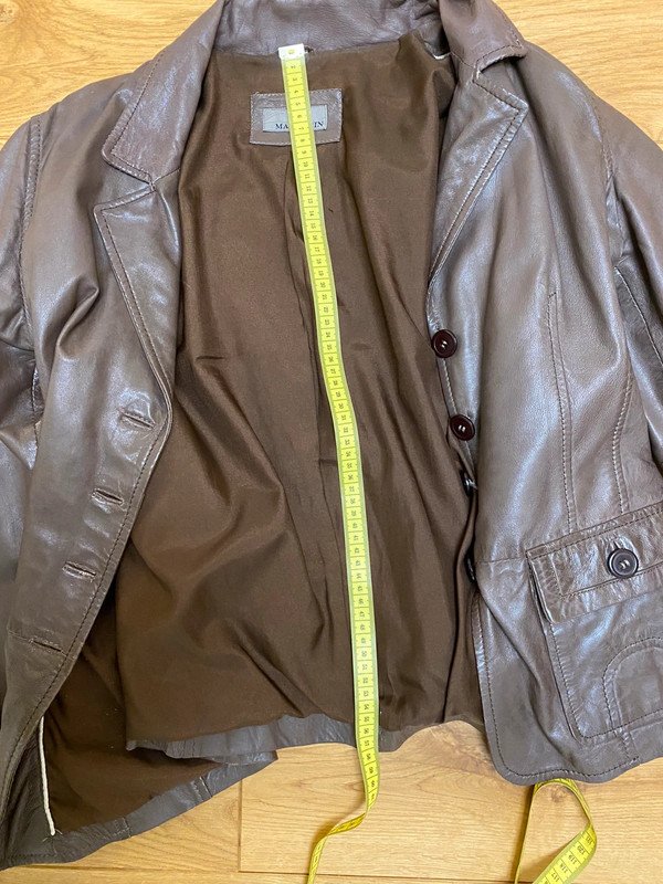 Lederjacke Jacke Mandarin Größe 40 Leder