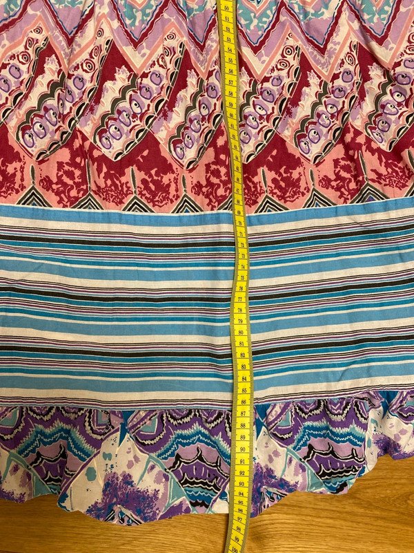 Kleid Sommerkleid von Heine Größe 40 Leichtes Sommerkleid, Oben Gummizug, reine Baumwolle