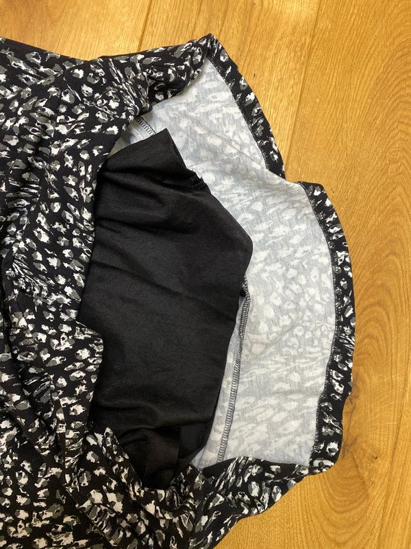 Kleid schwarz weiß Peter Hahn Größe 40 Komplett gefüttert