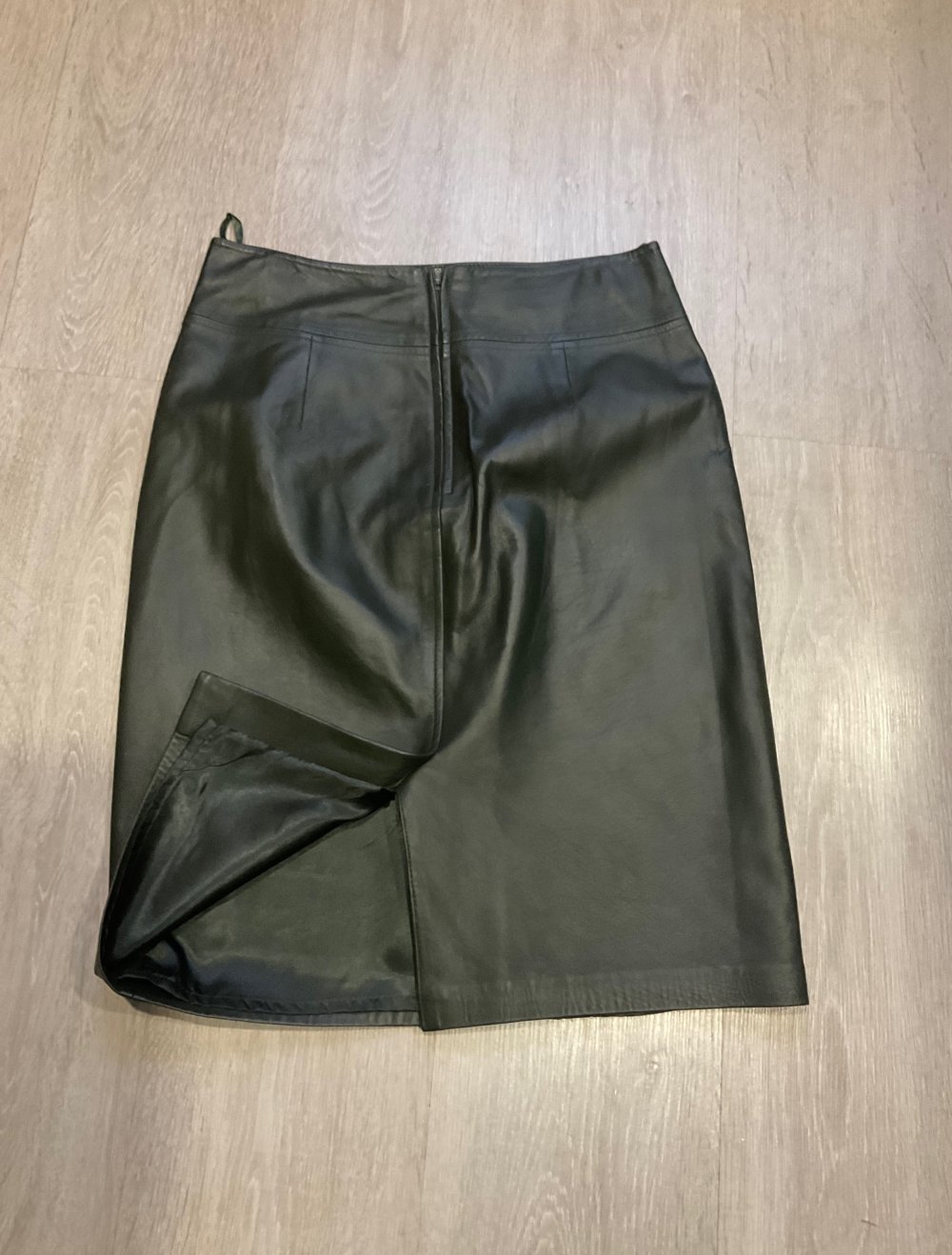 Damen Rock Echt Leder Gr.34/36