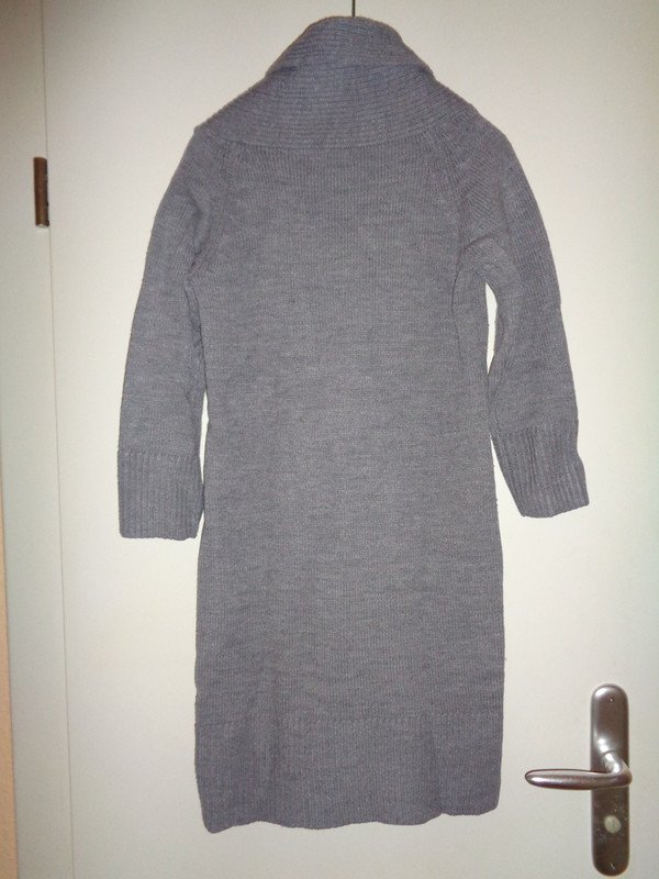 Langer Strickpullover