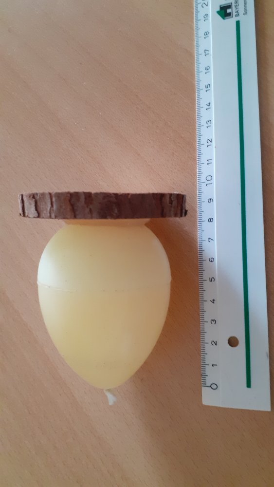 Osterei Kerze