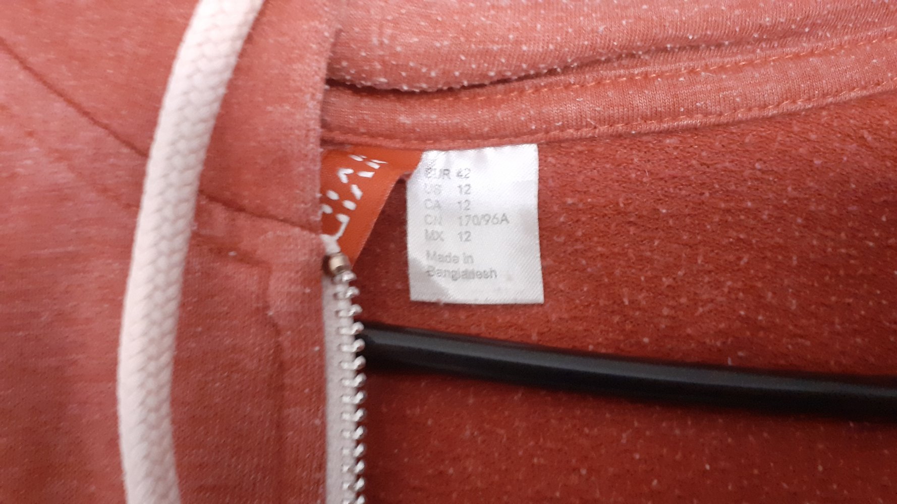 Sweatshirtjacke Kapuzenjacke Gr. 42
