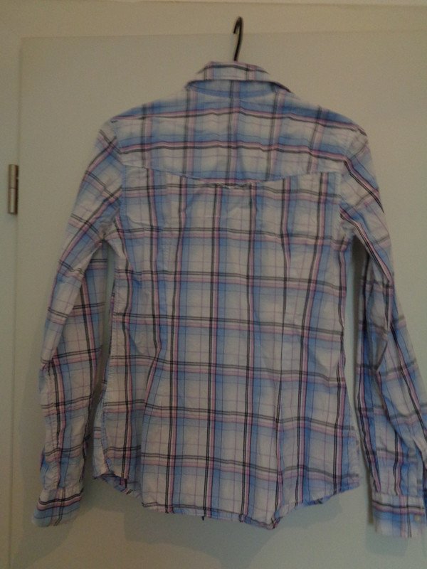 Hemd Bluse Langarm Gr. 34