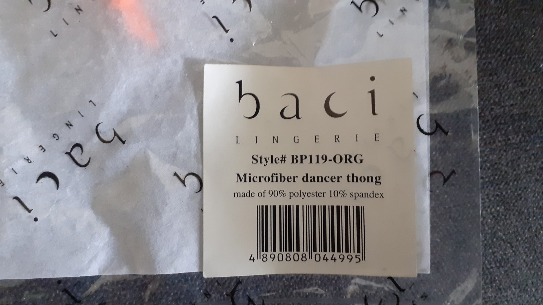 2 Baci Lingerie String