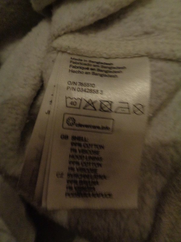 Kapuzenpullover Gr. 34