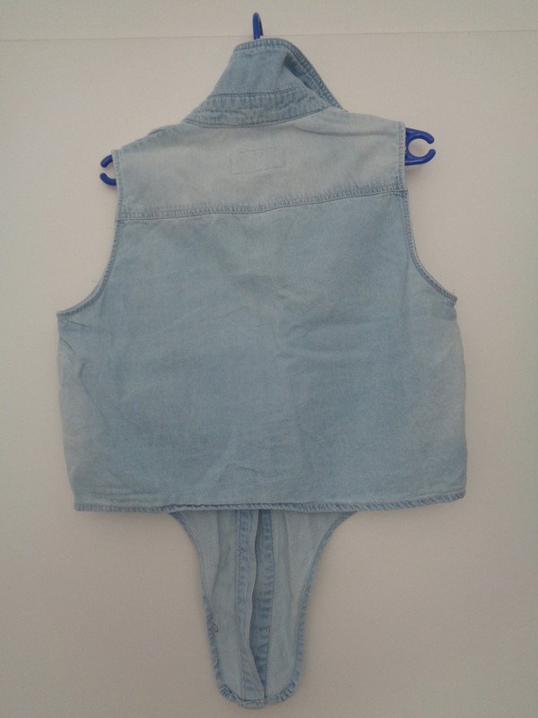 Jeansbluse Hemd Gr. 40 