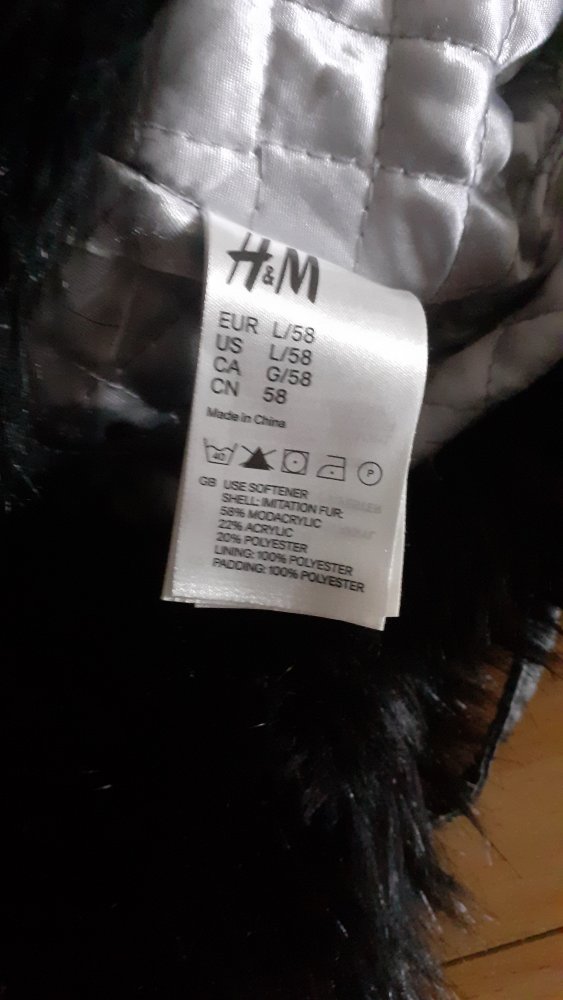 Wintermütze Fellmütze Gr. L