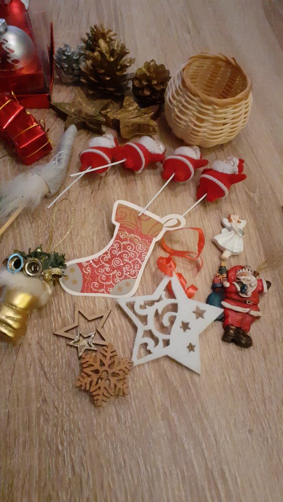 Konvolut Weihnachten Deko Basteln