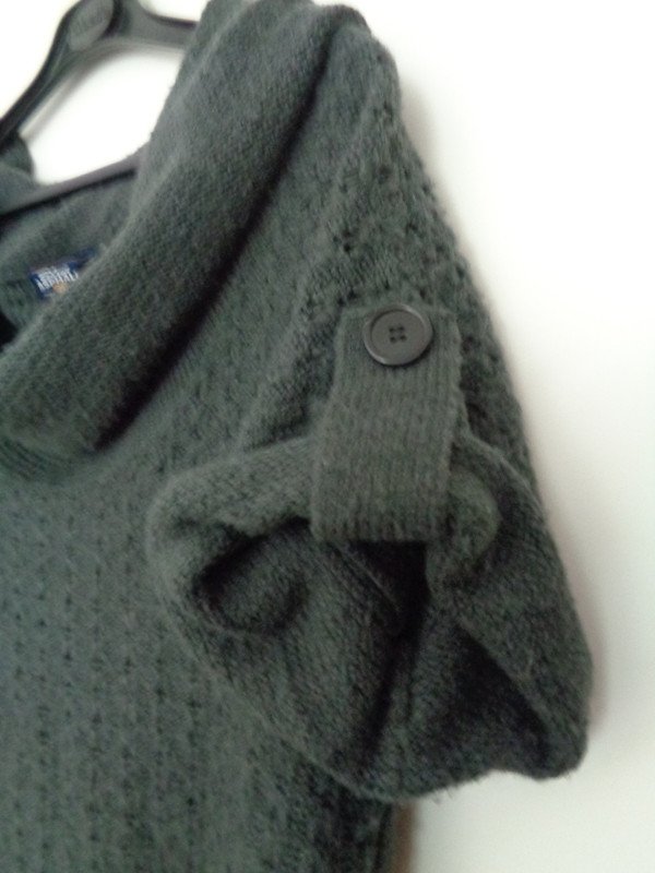 Kurzarm Überzieher Pulli Gr. 38