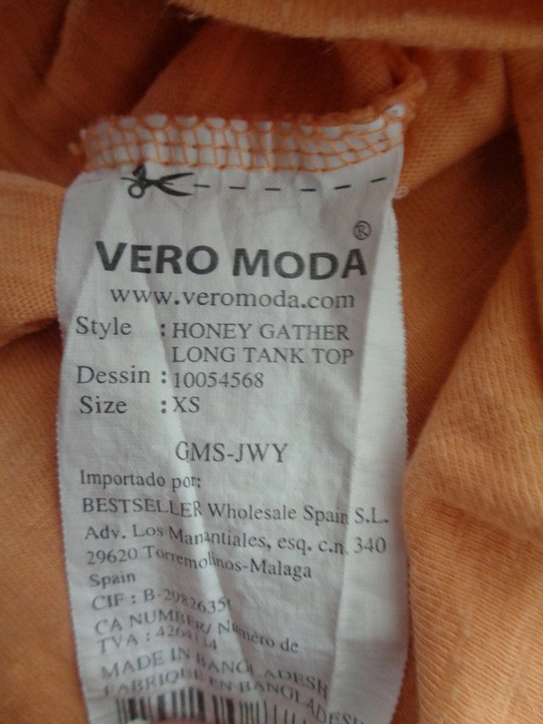 Tanktop Gr. 34