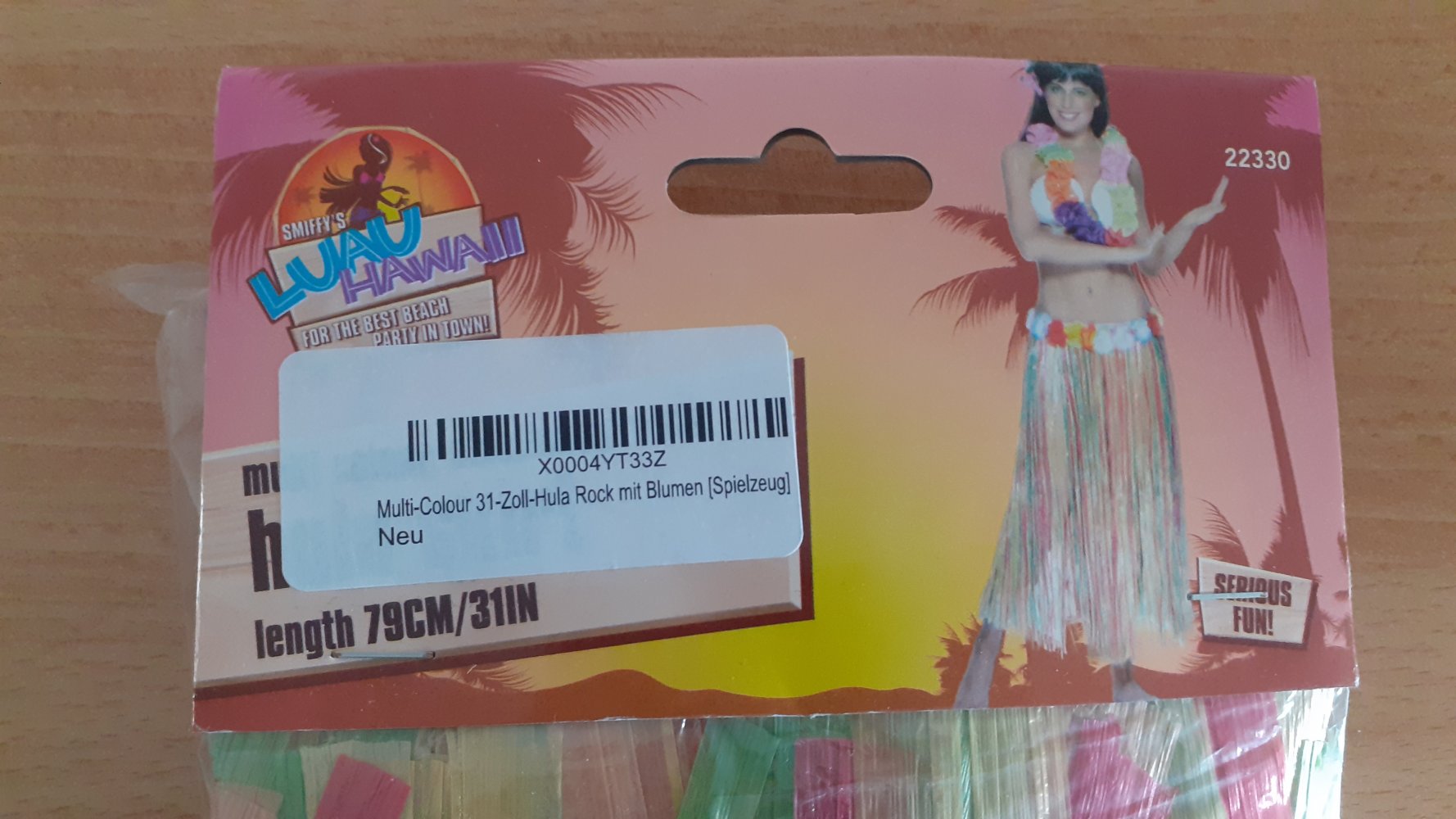 Bastrock Hula Rock Hawai Fasching Karneval Neu
