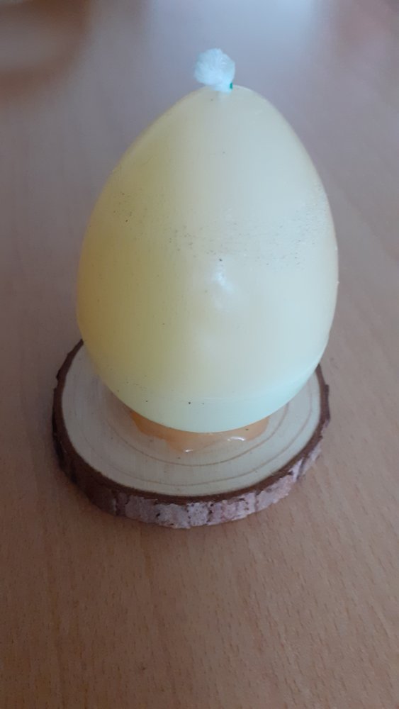 Osterei Kerze