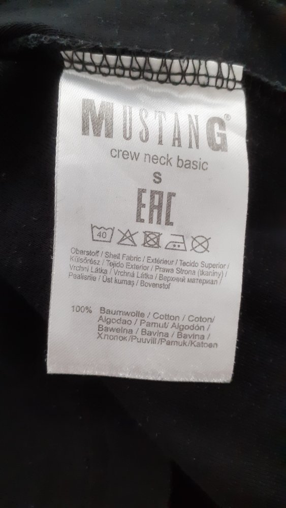 Mustang Langarmshirt Gr. S