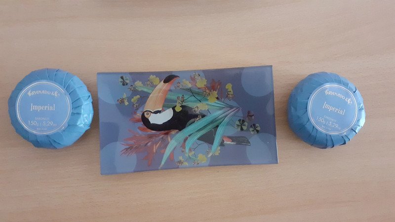 Granado Geschenkset  Seife + Seifenschale Neu