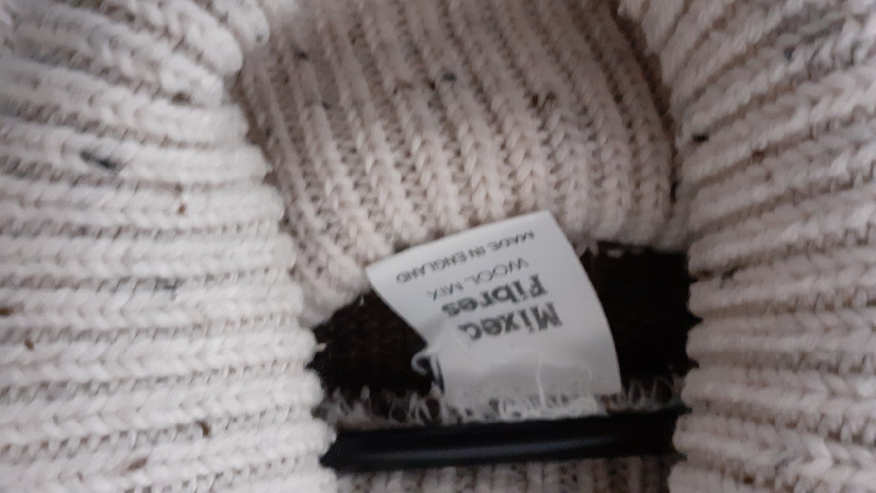 Mixed Fibres Strickpullover  Rollkragenpullover Gr. 38/40