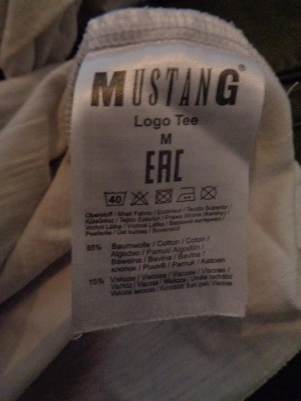 Mustang Shirt Gr. M