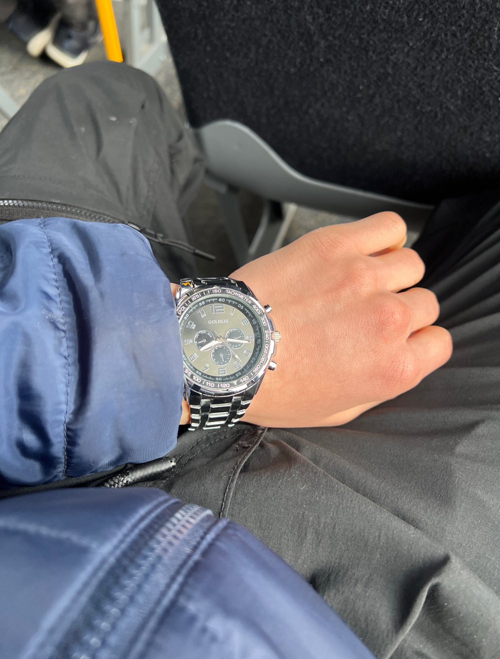 Gold Lis Uhr