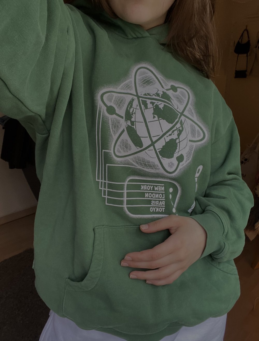 grüner Vacid Hoodie