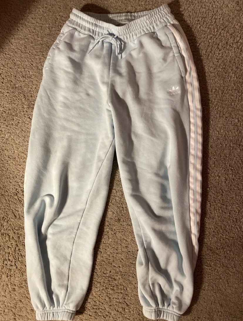 Adidas Jogginghose hellblau