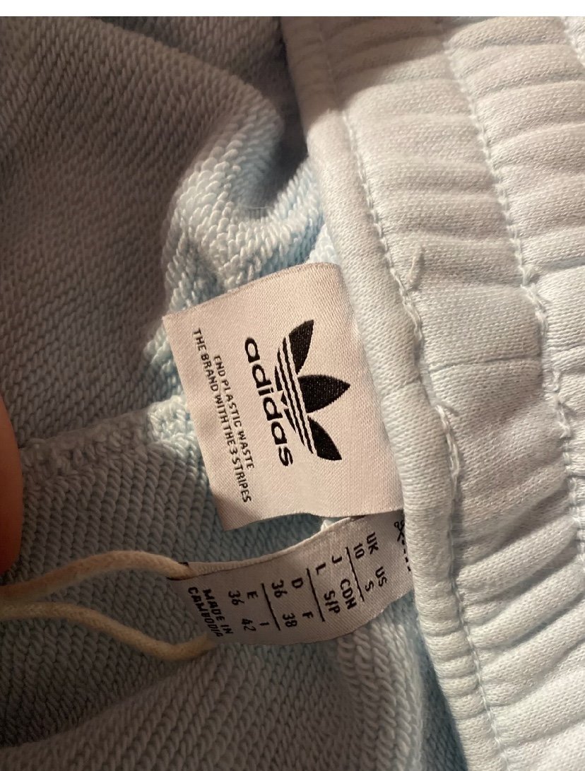 Adidas Jogginghose hellblau