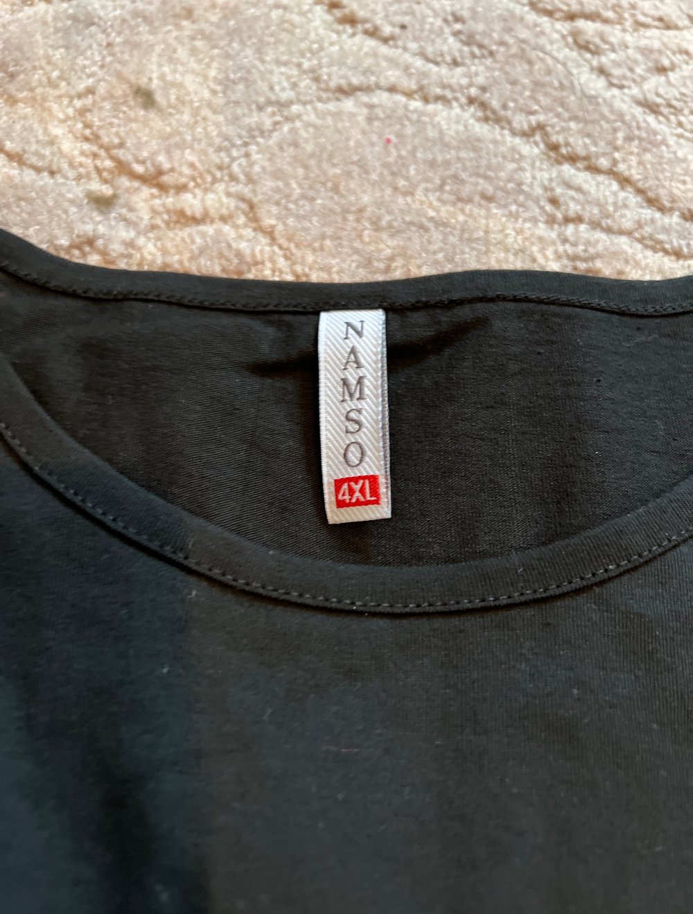 tshirt schwarz 4xl