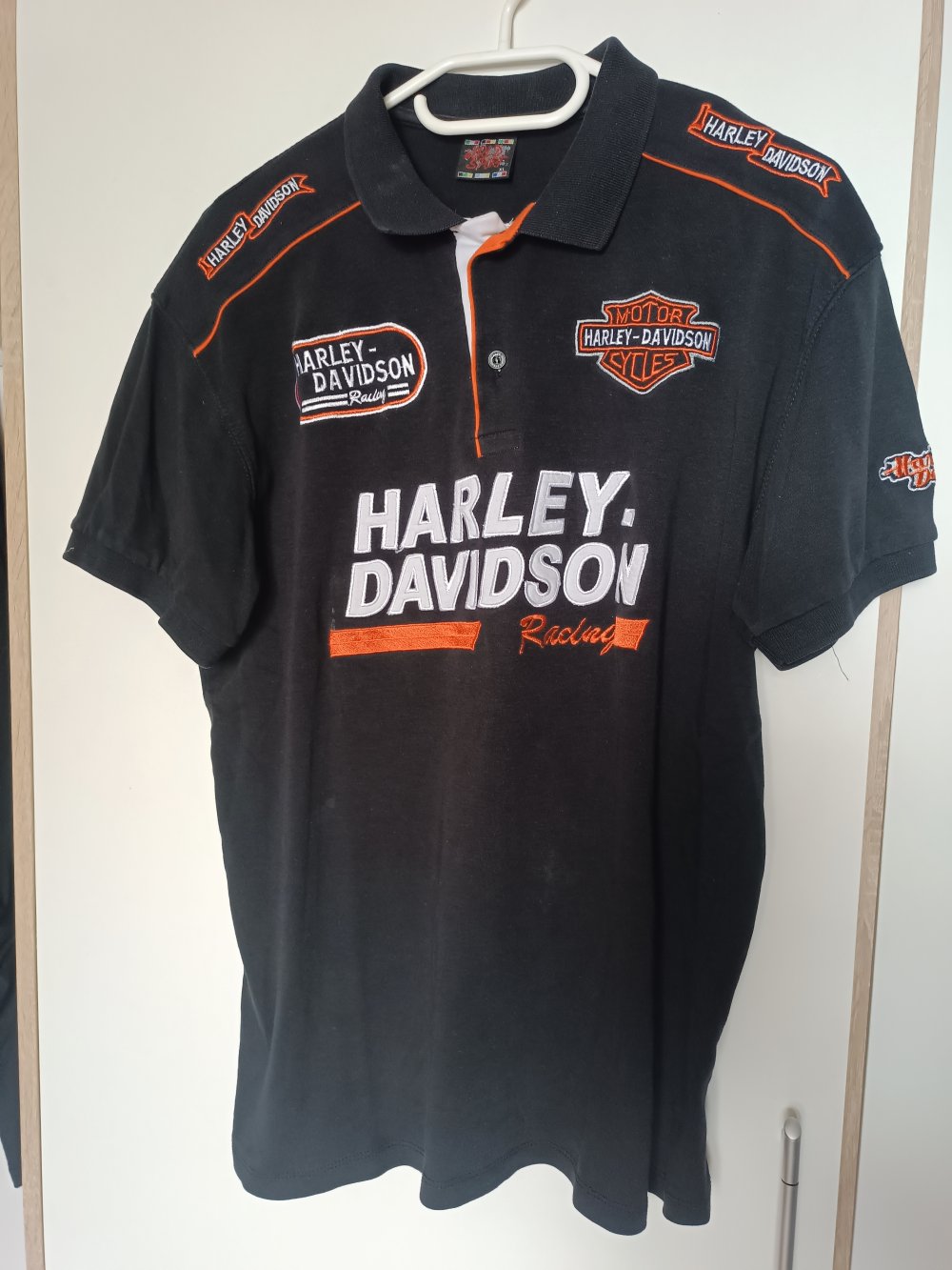 Poloshirt - Harley-Davidson-Style - XL Poloshirt im Harley-Davidson-Style - Größe XL 