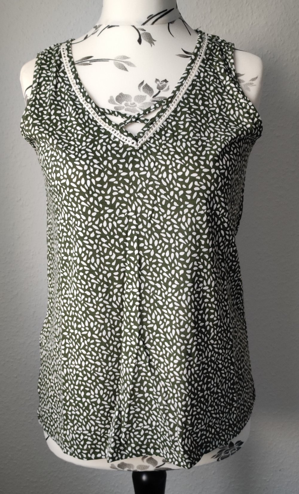 Damen Top Oberteil locker sitzend Neu