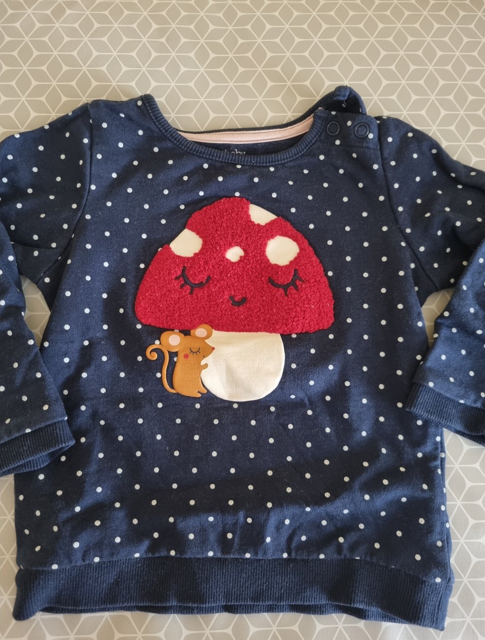 Mädchen Pulli Pilz 86