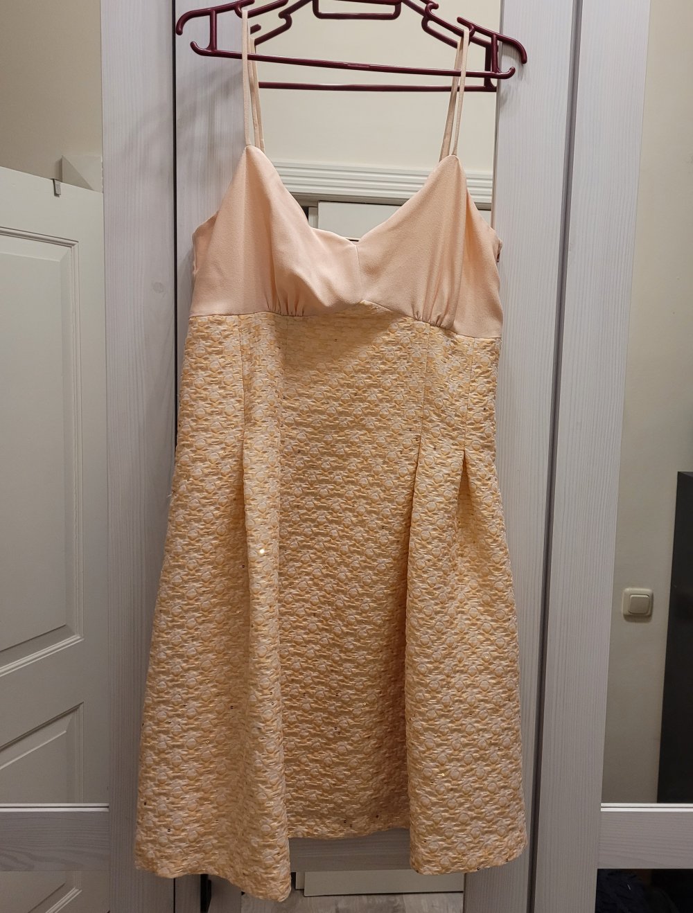 Cocktailkleid Abiball Hochzeit Pailletten