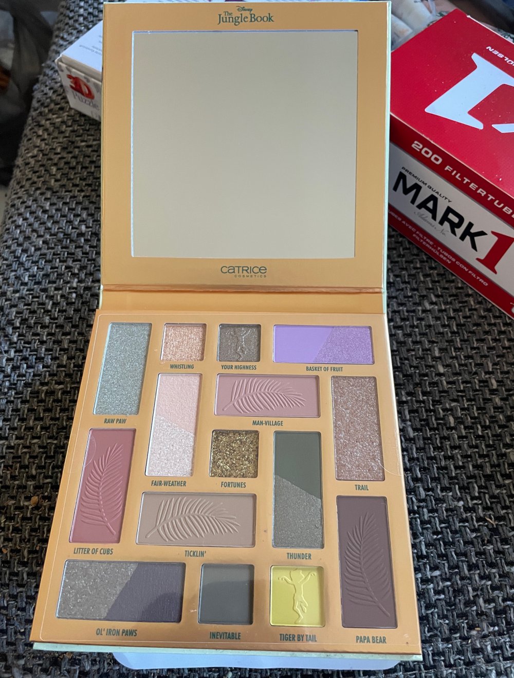 The Jungle book Lidschattenpalette neu