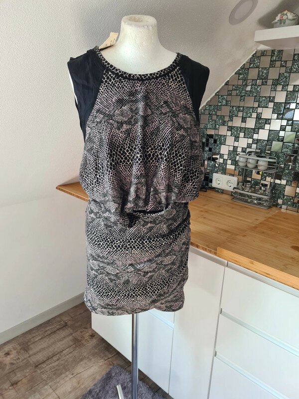 Sommerkleid Minikleid Selected Femme Gr. M reptile Kleid