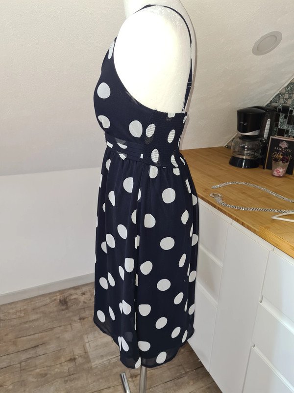Sommerkleid Only Gr. 36 schwarz/weiß Kleid