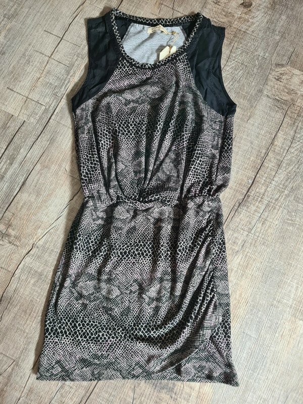 Sommerkleid Minikleid Selected Femme Gr. M reptile Kleid