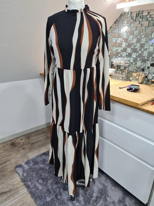 Maxikleid Midikleid Kleid in gr. XS (34-36) von vero moda Langarm