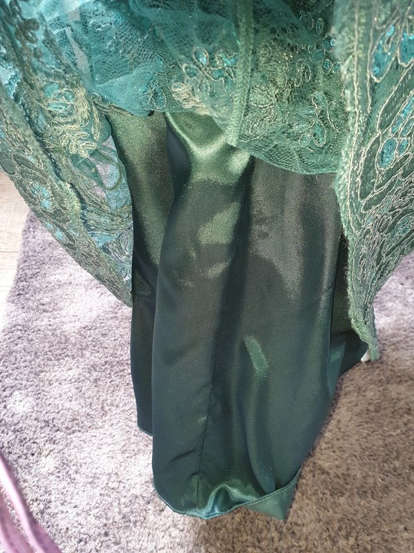 Vera Mont Abendkleid Gr. 36 Spitze Maxikleid Langes Kleid